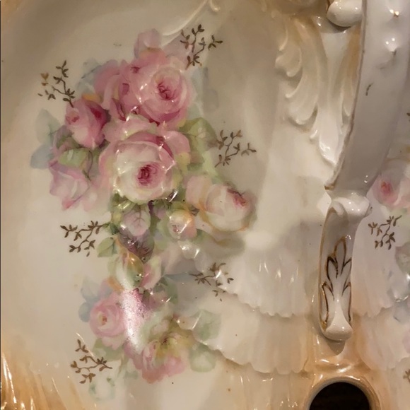 🔴💥HP💥GERMAN MADE VINTAGE DOUBLE DISH - Picture 3 of 8